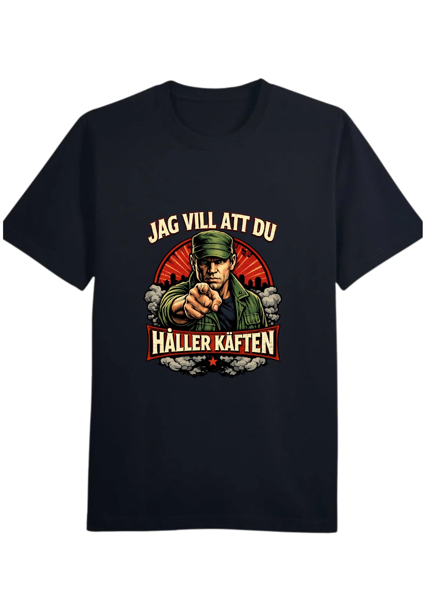 Jag vill att du håller käften